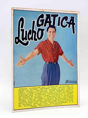 CANCIONERO. LUCHO GATICA. SUS GRABACIONES EN DISCOS ODEÓN. Bistagne, 1960. OFRT