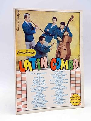 CANCIONERO. LATIN COMBO. REPERTORIO MUSICA DEL SUR. Bistagne, 1959. OFRT