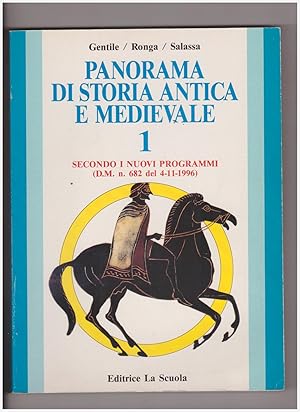 Seller image for Panorama di storia antica e medievale. 1 Per le Scuole superiori for sale by Libreria IV Fontane S.a.S