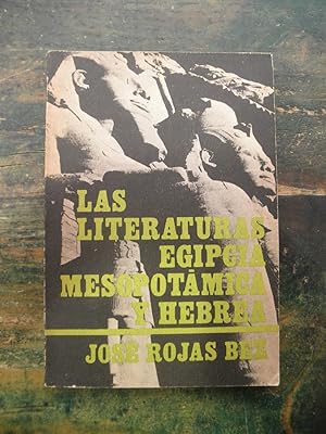 Image du vendeur pour Las literaturas egipcia mesopotmica y hebrea mis en vente par La Retrobada