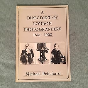 Seller image for A Directory of London Photographers, 1841 - 1908 for sale by Joe Maynard