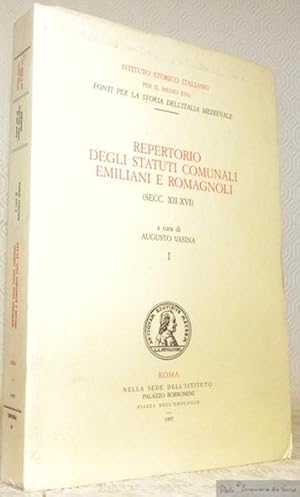 Bild des Verkufers fr Repertorio delgi statuti comunali Emilani e Romagnoli, secc. XII - XVI. Fonti per la Storia dell'Italia Medievale, Subsidia 6*. zum Verkauf von Bouquinerie du Varis