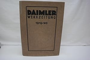 Daimler Werkzeitung 1919/20.
