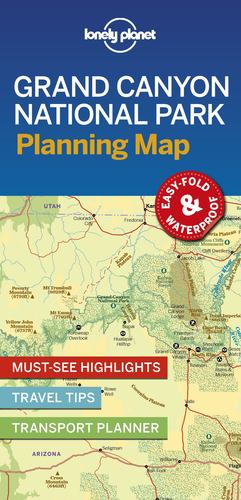Seller image for Lonely Planet Grand Canyon National Park Planning Map by Lonely Planet [Map ] for sale by booksXpress
