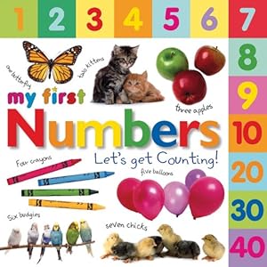 Imagen del vendedor de Tabbed Board Books: My First Numbers: Let's Get Counting! (Tab Board Books) by DK [Board book ] a la venta por booksXpress
