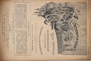 Imagen del vendedor de La Vie Scientifique, Revue Universelle des Inventions Nouvelles et Sciences Pratiques du Cyclisme et de l'Automobilisme, n252 a la venta por Librairie-Bouquinerie Le Pre Pnard