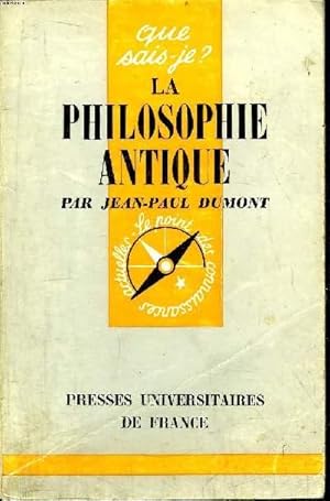 Bild des Verkufers fr Que sais-je? N 250 La philosophie antique zum Verkauf von Le-Livre
