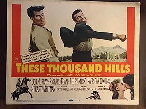 Imagen del vendedor de These Thousand Hills Lobby Title Card a la venta por AcornBooksNH