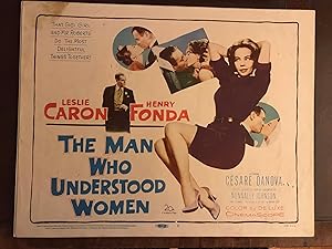 Seller image for The Man Who Understood Women Lobby Card for sale by AcornBooksNH