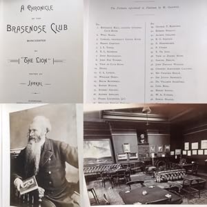 A Chronicle of the Brasenose Club Manchester, by the Lion.