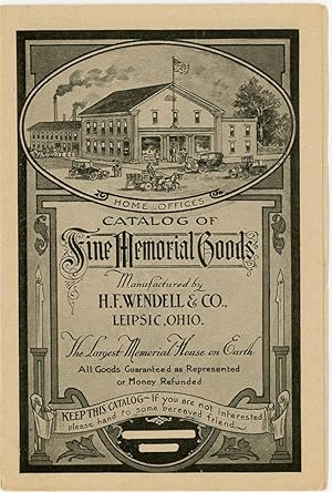 Catalog of Fine Memorial Goods