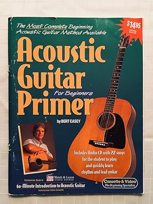 Acoustic Guitar Primer For Beginners [INCLUDES CD]