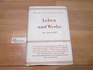 Seller image for Werke. Wilhelm Waiblinger. Ausgew. u. hrsg. von Paul Friedrich / Der Domschatz ; Bd. 10 for sale by Antiquariat im Kaiserviertel | Wimbauer Buchversand