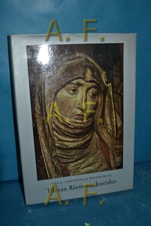 Bild des Verkufers fr Tilman Riemenschneider Max H. von Freeden Walter Hege. Aufnahmen von Walter Hege / Deutsche Lande, deutsche Kunst zum Verkauf von Antiquarische Fundgrube e.U.