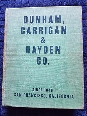 Seller image for Dunham, Carrigan & Hayden Company General Catalogue (Catalog) No. 100 for sale by masted books