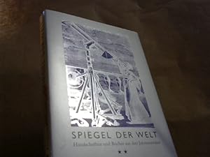 Image du vendeur pour Spiegel der Welt Marbacher Kataloge, Handschriften und Bcher aus drei Jahrtausenden. mis en vente par BuchKaffee Vividus e.K.