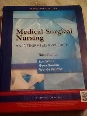 Image du vendeur pour Medical Surgical Nursing: An Integrated Approach - Instructor's 3rd Edition mis en vente par Text4less