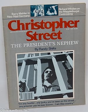 Seller image for Christopher Street: vol. 3, #11, June 1979; Randy Shilts on The President's Nephew for sale by Bolerium Books Inc.