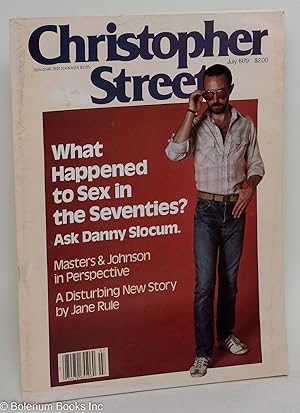 Seller image for Christopher Street: vol. 3, #12, July 1979; What Happened to Sex in the Seventies for sale by Bolerium Books Inc.