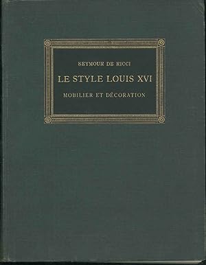 Le style Louis XVI mobilier et décoration.
