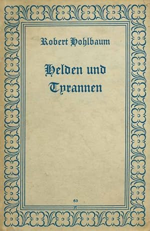 Seller image for Helden und Tyrannen. Novellen und Kurzgeschichten. Aus: Deutsche Novellen des 19. und 20. Jahrhunderts. for sale by Online-Buchversand  Die Eule