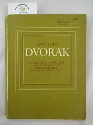 Klavirni Koncert . Klavierkonzert Piano Concerto. Concert pour Piano. Op. 33. Partitura.