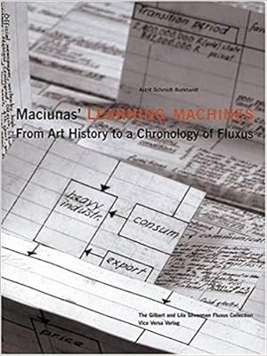 Bild des Verkufers fr Maciunas` Learning Machines. From Art History to a Chronology of Fluxus. zum Verkauf von Querschnitt Antiquariat