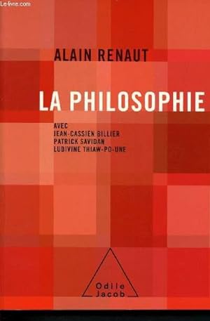 Bild des Verkufers fr La philosophie zum Verkauf von Le-Livre