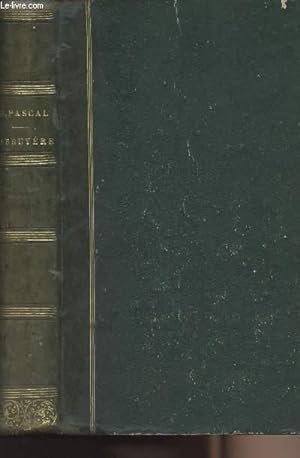 Seller image for Penses de Bl. Pascal - Caractres de La Bruyre for sale by Le-Livre