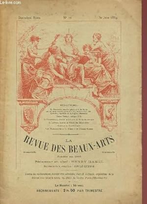 Bild des Verkufers fr La revue des Beaux-Arts n12 - 30 Juin 1889 - Deuxime srie : Rodin contre Calonne, Les artistes lithographes et l'impression lithographique, le paysage - Recherche sur les origines du Corrge,etc zum Verkauf von Le-Livre