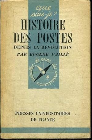 Imagen del vendedor de Que sais-je? N 260 Histoire des postes a la venta por Le-Livre