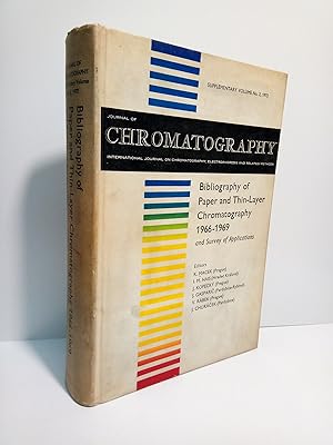 Bild des Verkufers fr Bibliography of Paper and Thin-Layer Chromatography 1966-1969 and Survey of Applications. (Supplementary Volume N 2, 1972) / Editors: Karel Macek. Ivo M. Hais, Jan Kopecky, Jiri Gasparic, Vlastimil Rbek, Jaroslav Churcek zum Verkauf von Librera Miguel Miranda