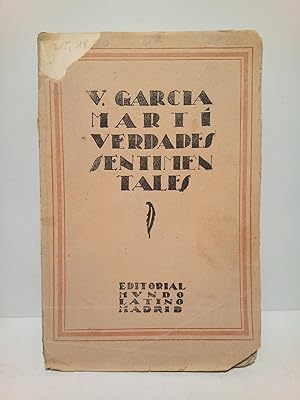 Bild des Verkufers fr Verdades sentimentales / Con un estudio crtico de Cansinos Assns zum Verkauf von Librera Miguel Miranda