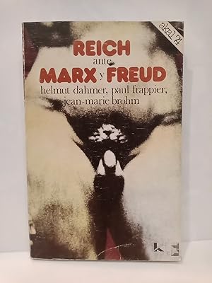 Bild des Verkufers fr Reich ante Marx y Freud zum Verkauf von Librera Miguel Miranda