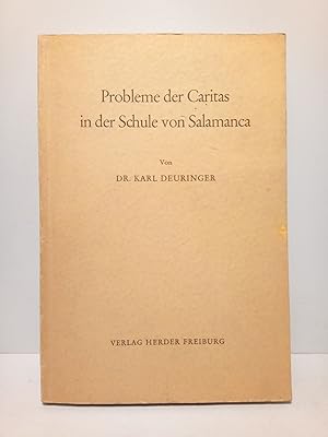 Immagine del venditore per Probleme der Caritas in der Schule von Salamanca venduto da Librera Miguel Miranda