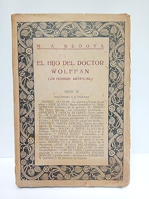 Imagen del vendedor de El hijo del Doctor Wolffan: Un hombre artificial. (Novela de lo maravilloso) a la venta por Librera Miguel Miranda