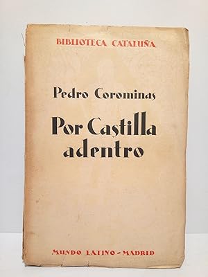 Bild des Verkufers fr Por Castilla adentro (ensayos) zum Verkauf von Librera Miguel Miranda