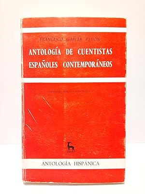 Bild des Verkufers fr Antologa de cuentistas espaoles contemporneos (1939-1966) zum Verkauf von Librera Miguel Miranda