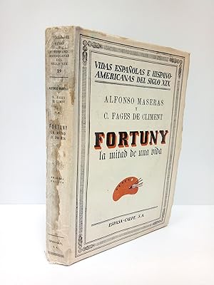 Seller image for Fortuny, la mitad de una vida for sale by Librera Miguel Miranda