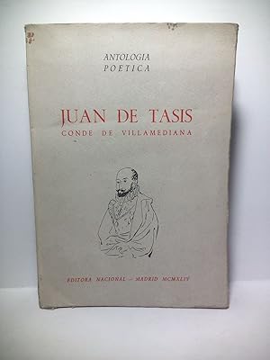 Imagen del vendedor de Poesas de Juan de Tasis, Conde de Villamediana / Edicin de L.R.C a la venta por Librera Miguel Miranda