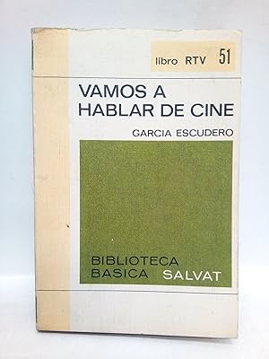 Bild des Verkufers fr Vamos a hablar de cine zum Verkauf von Librera Miguel Miranda