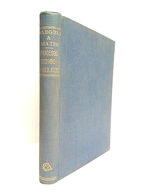 Imagen del vendedor de Clnica y terapetica de los procesos tromboemblicos (Importancia de los trastornos vasculares en medicina y ciruga) / Prlogo de F. Enrquez; Traduccin de Antonio Ruiz Torres; Presentacin por F. Enrquez de Salamanca; Con el prefacio del DrWright a la edicin alemana a la venta por Librera Miguel Miranda