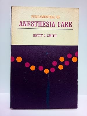 Bild des Verkufers fr Fundamentals of anestesia care zum Verkauf von Librera Miguel Miranda