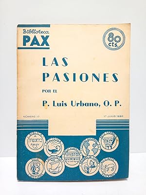 Seller image for Las pasiones for sale by Librera Miguel Miranda