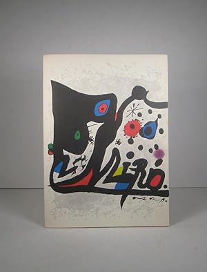 Joan Miro. Livres illustrés. Lithographies en couleur