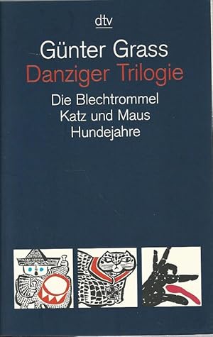 Bild des Verkufers fr Danziger Trilogie. Die Blechtrommel. Katz und Maus. Hundejahre. Roman. dtv ; 8439. zum Verkauf von Lewitz Antiquariat