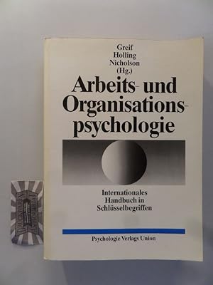 Seller image for Arbeits- und Organisationspsychologie. Internationales Handbuch in Schlsselbegriffen. for sale by Druckwaren Antiquariat