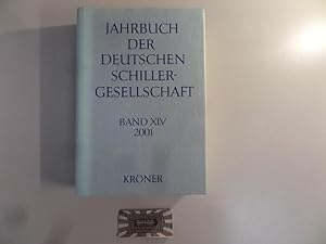 Bild des Verkufers fr Jahrbuch der Deutschen Schillergesellschaft, Bd.45, 2001. zum Verkauf von Druckwaren Antiquariat