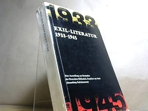 Bild des Verkufers fr Exil-Literatur 1933-1945: Eine Ausstellung aus Bestnden der Deutschen Bibliothek, Frankfurt am Main (Sammlung Exil-Literatur). Sonderverffentlichungen der Deutschen Bibliothek, Nr. 1. zum Verkauf von BuchKaffee Vividus e.K.