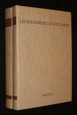 Seller image for Lichtenberg in England. Dokumente einer Begegnung. Band 1 : Einleitung und Text - Band 2 : Erluterungen und Register (2 volumes) for sale by Abraxas-libris